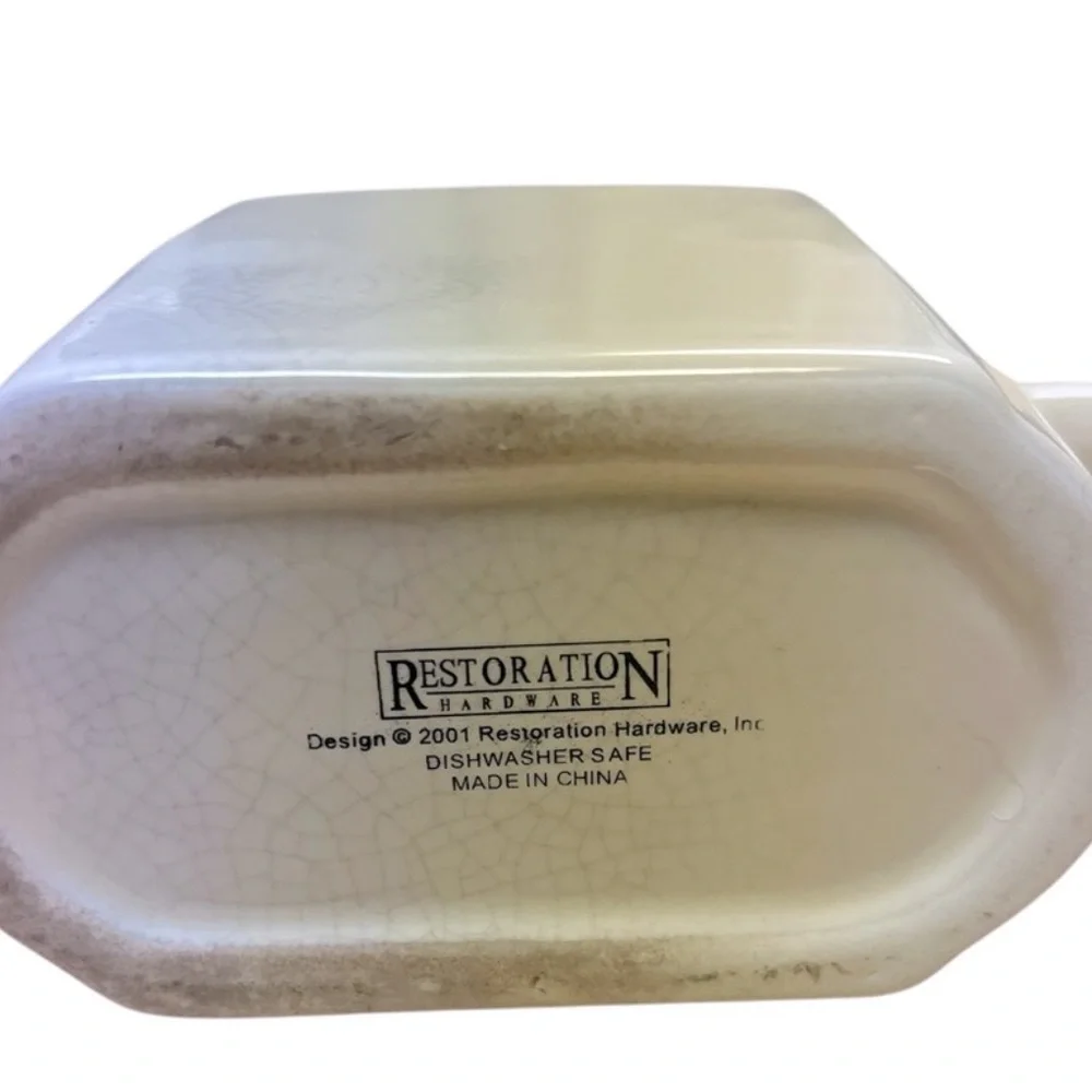 Restoration Hardware lil teapot in creamy white stoneware PLUS free MISC!!